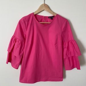 Pink J.Crew Mercantile Blouse